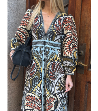 Farm Rio Maxi Dress, Balamana Multicolor