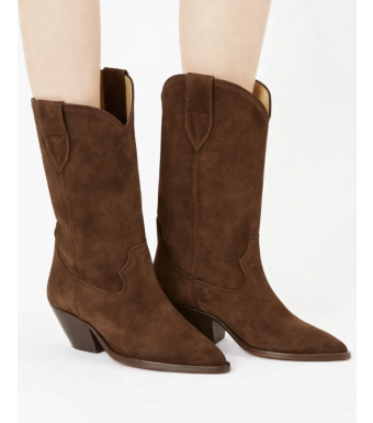 Isabel Marant Duerto Boots, Chocolate