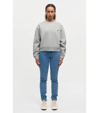 Mads Nørgaard Tayler Sweatshirt Standard, Grey Melange