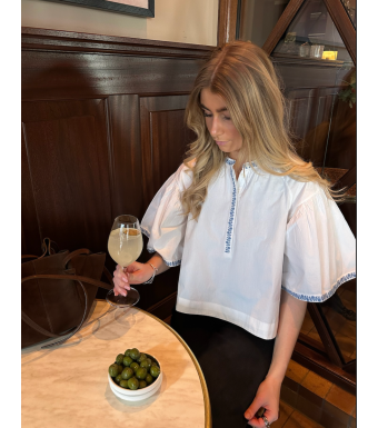 Skall Studio Bonne Blouse, Optic White