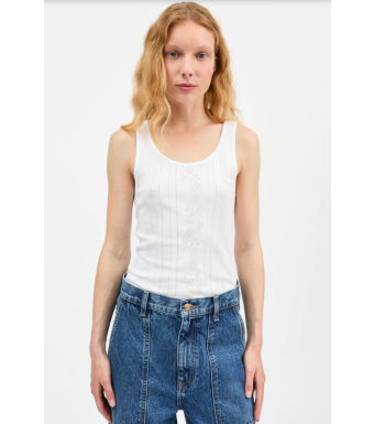 Skall Studio Anna Top, Optic White