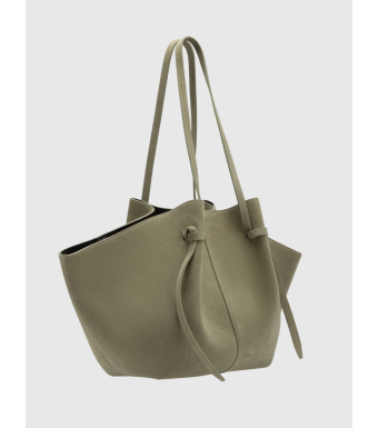 YUZEFI Large Mochi Suede, Olive