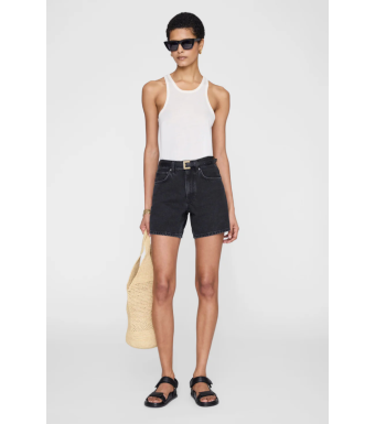 Anine Bing Delaney Shorts, Vintage Black