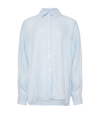 TIFFANY Gia Shirt Linen, Light Blue
