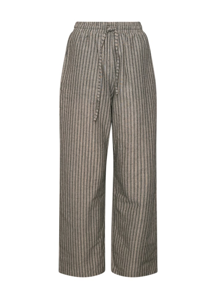 TIFFANY Hansina Pants, Deepest Grey Stripe