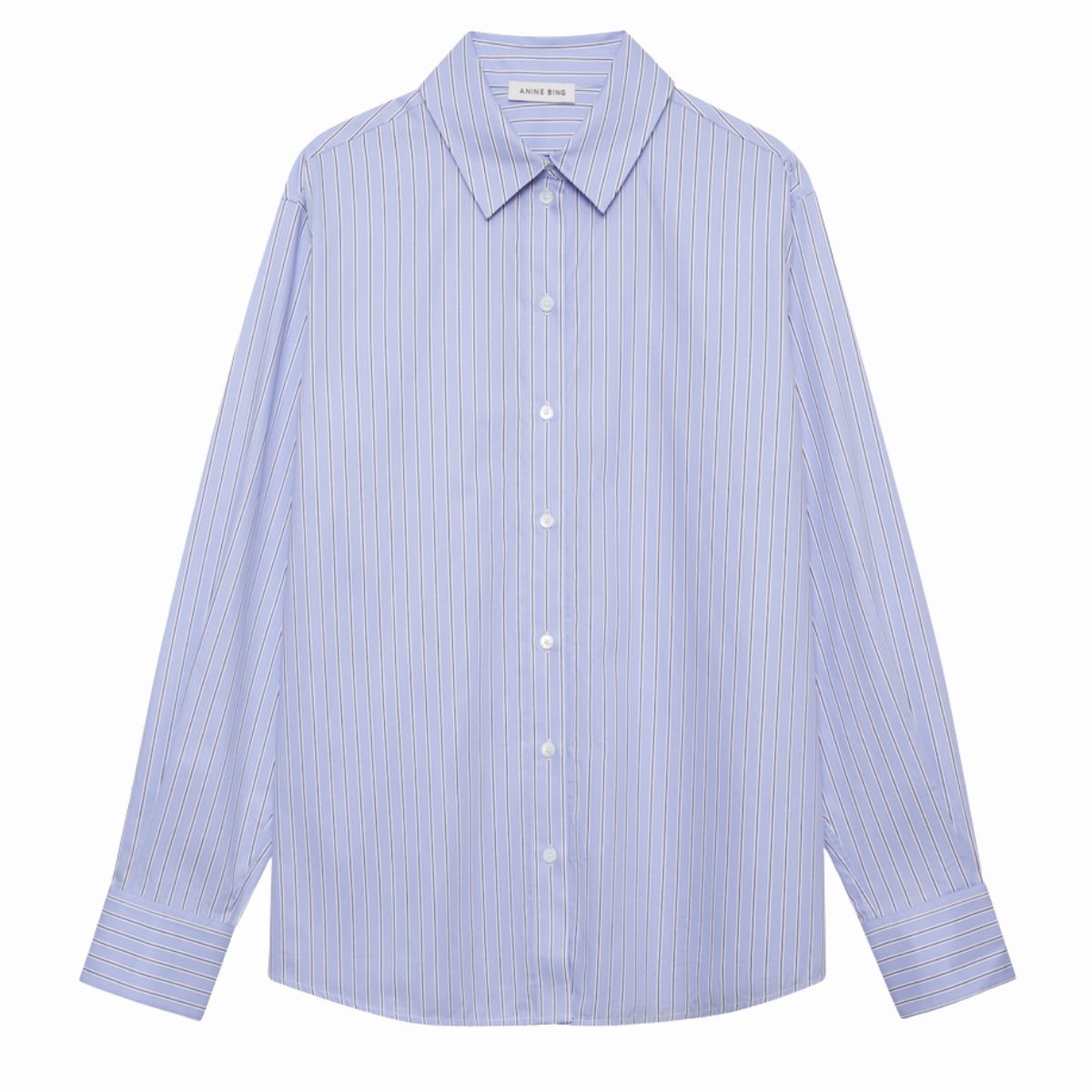 Anine Bing Essie Shirt, Blue Stripe