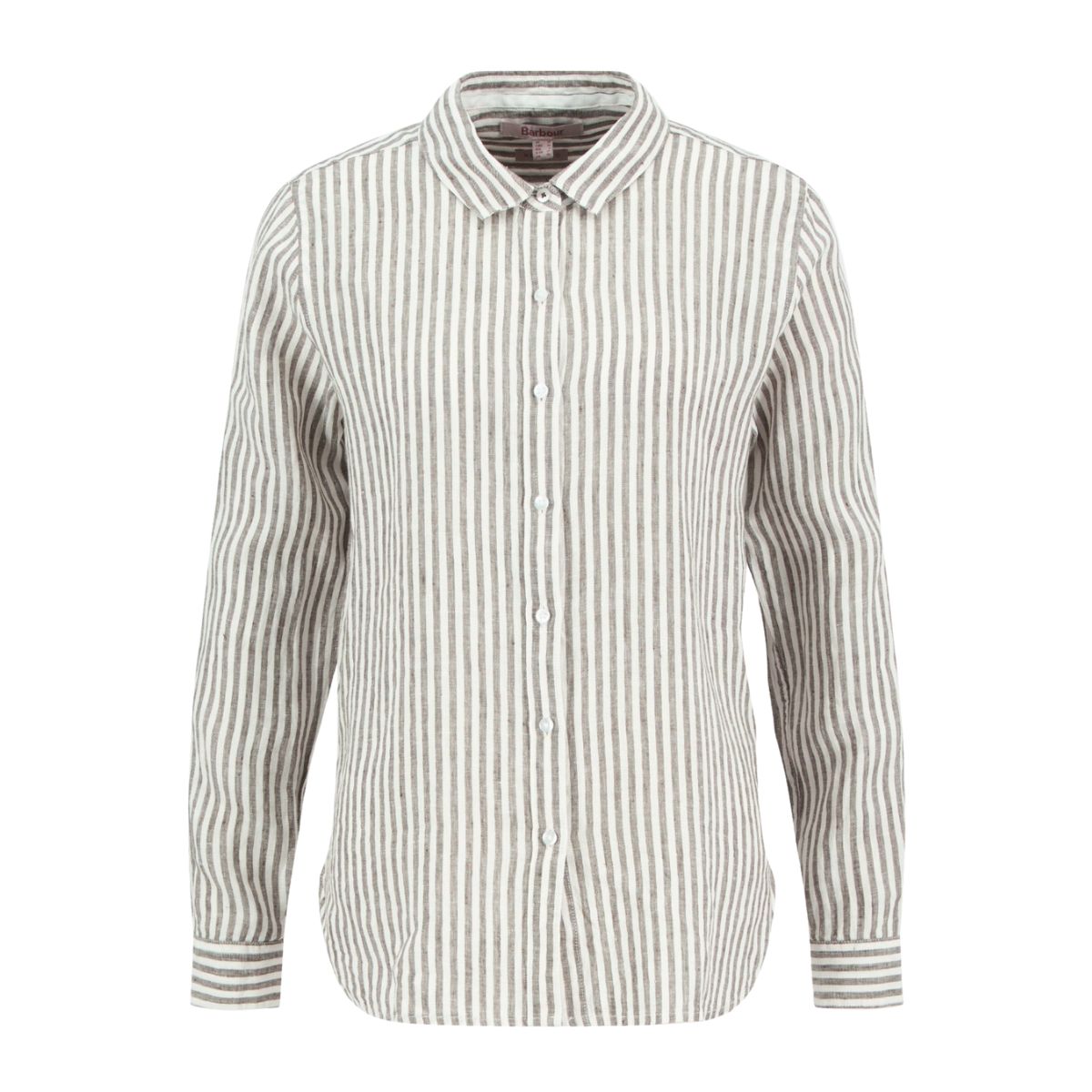 Barbour Marine Shirt, Dusky Khaki Stripe